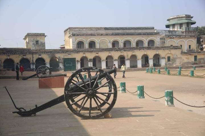 Old Cannon at Ramanagar Fort Varanasi