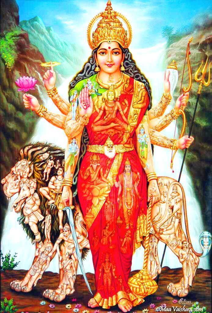 Mata Durga Jagat Janani
Adhiparasakthi goddess photo