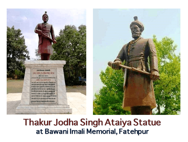 Thakur Jodha Singh Ataiya Freedom Fighter -1857 First Indian Independence Fight