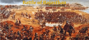In Battle of Rajasthan Rajputs thrashed Arab Muslim invader so thoroughly that they did not dare launch any major attack for next 300 years.