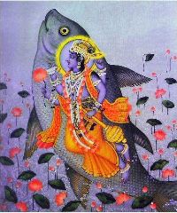Matsya Avatar Bhagwan Vishnu