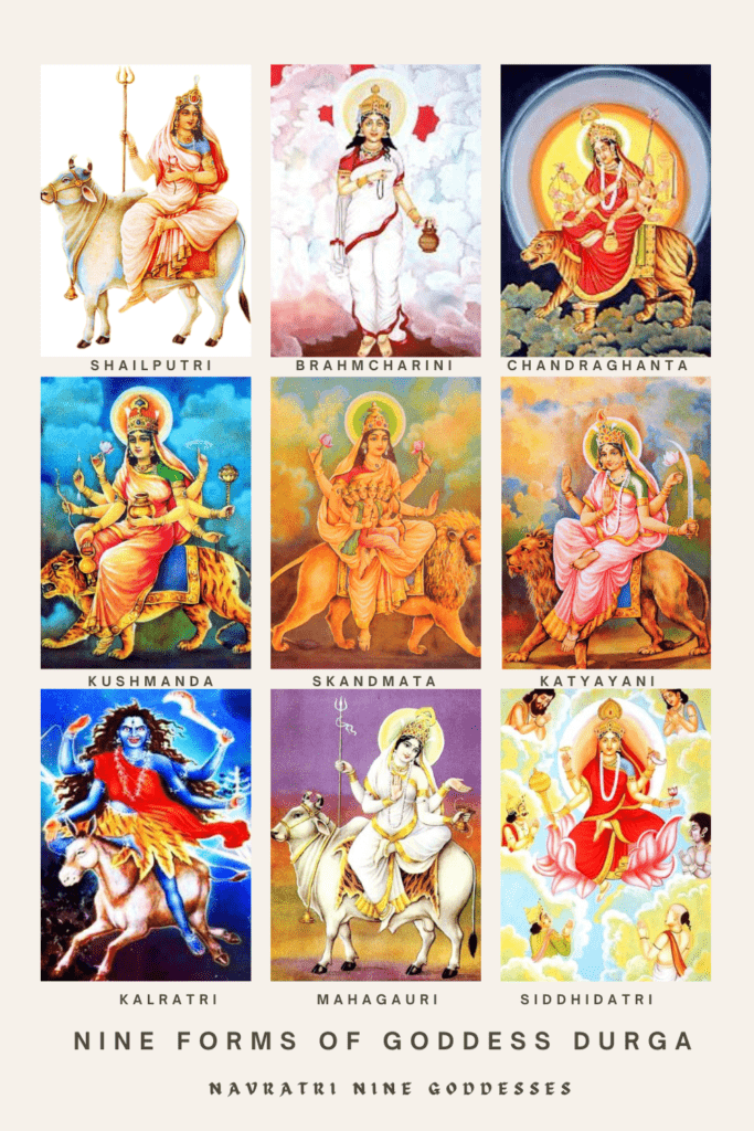 Navratri Nine Goddesses